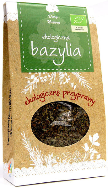 Bazylia 25 g - Dary Natury (EKO)