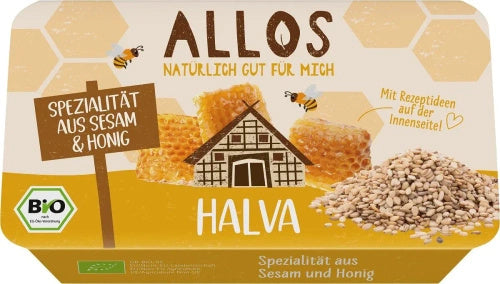 Chałwa miodowa 75 g - Allos (EKO)