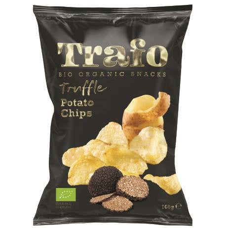 Chipsy ziemniaczane o smaku czarnej trufli 100 g - Trafo (EKO)