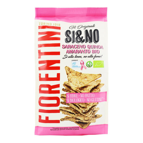 Chrupki gryczane piramidki z quinoa i amarantusem bezglutenowe 80 g - Fiorentini (EKO)