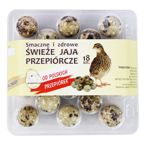 Jaja przepiórcze 18 szt. - Dariusz Królik