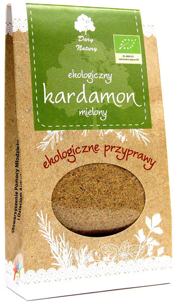 Kardamon mielony 50 g - Dary Natury (EKO)