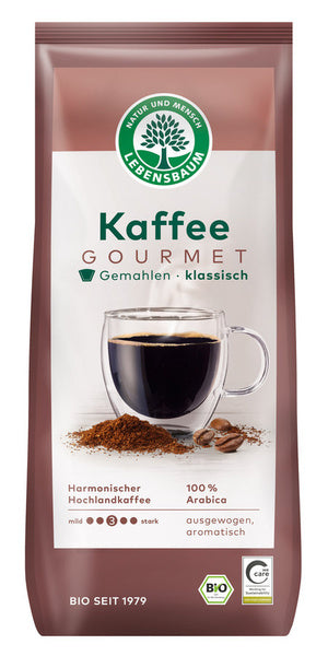 Kawa mielona arabica 100 % klasyczna 500 g - Lebensbaum (EKO)
