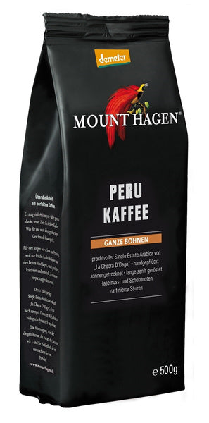 Kawa ziarnista arabica Peru 500 g - Mount Hagen (EKO)