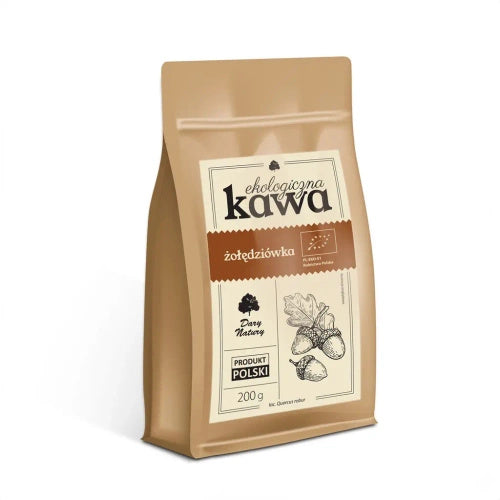 Kawa żołędziówka bezglutenowa 200 g - Dary Natury (EKO)