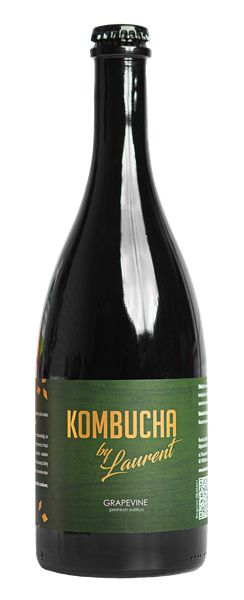 Kombucha fermentowana na buku winogronowa grapevine 750 ml - Kombucha By Laurent (EKO)