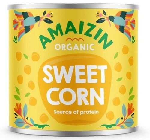 Kukurydza konserwowa słodka w zalewie 200 g (140 g) - Amaizin (EKO)