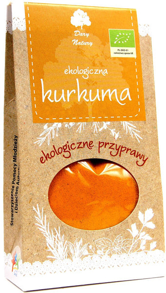 Kurkuma 50 g - Dary Natury (EKO)