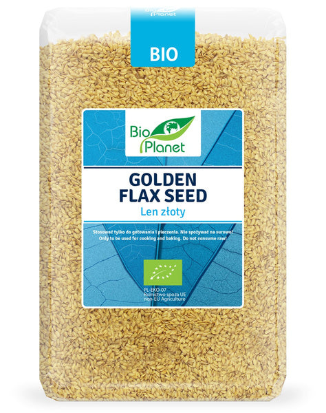 Len złoty 2 kg - Bio Planet (EKO)