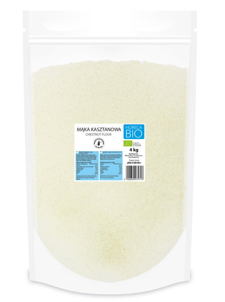 Mąka kasztanowa bezglutenowa 4 kg - Horeca (EKO)