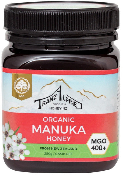 Miód manuka MGO 400+ 250 g - Tranzalpine (EKO)