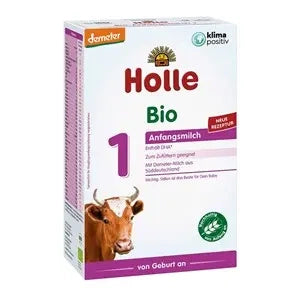 Mleko krowie 1 następne dla niemowląt po 6 msc. 400 g - Holle (EKO)