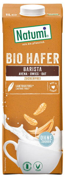 Napój owsiany barista bez cukru 1 l - Natumi (EKO)