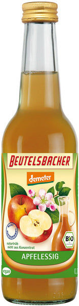 Ocet jabłkowy 5 % niefiltrowany 330 ml - Beutelsbacher (EKO)