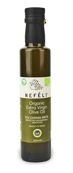 Oliwa z oliwek extra virgin kreta P.G.I. 250 ml - Nefeli (EKO)