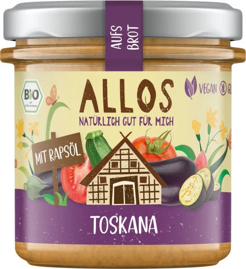 Pasta kremowa toskana bezglutenowa 140 g - Allos (EKO)