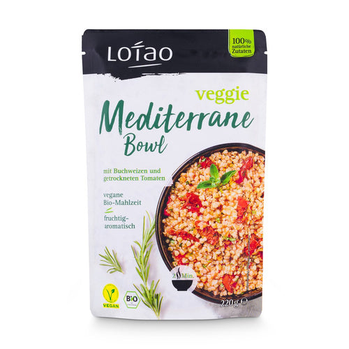 Bowl śródziemnomorski wegański 220 g - Lotao (EKO)