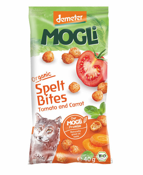 Chrupki orkiszowe pomidorowo marchewkowe 40 g - Mogli (EKO)