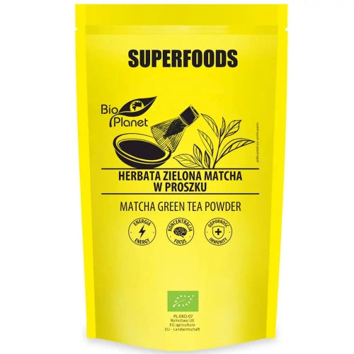 Herbata zielona matcha w proszku 100 g - Bio Planet (EKO)