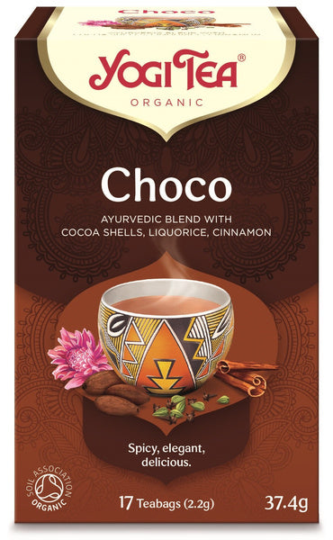 Herbatka czekoladowa z kakao choco 17 szt. 37,4 g - Yogi Tea (EKO)