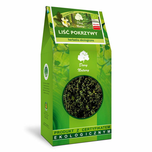 Herbatka liść pokrzywy 80 g - Dary Natury (EKO)