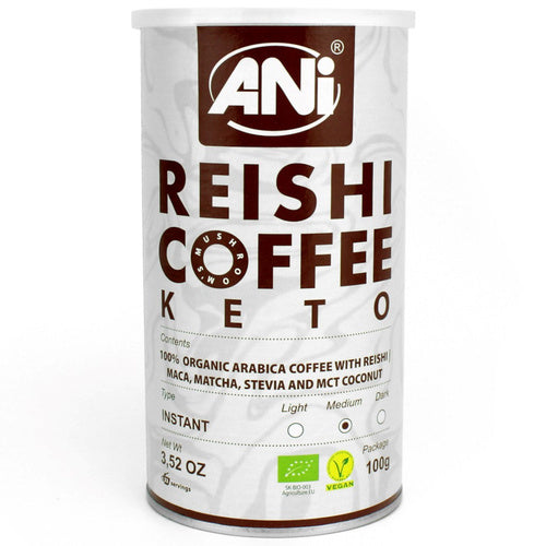 Kawa rozpuszczalna reishi KETO 100 g - Ani (EKO)