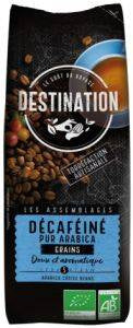 Kawa ziarnista bezkofeinowa arabica 100 % 250 g - Destination (EKO)