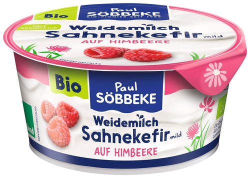 Kefir malinowy kremowy 150 g - Sobbeke (EKO)