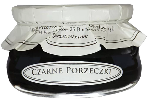 Konfitura z czarnej porzeczki 320 g - Krokus