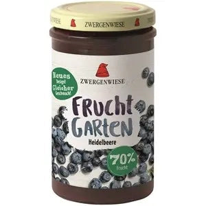 Mus jagodowy 70 % bezglutenowy 225 g - Zwergenwiese (EKO)