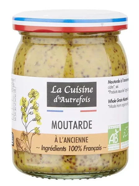 Musztarda francuska 210 g -  La Cuisine D Autrefois (EKO)