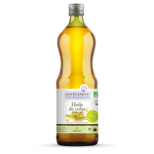 Olej rzepakowy bezwonny omega 3 1 l - Bio Planete (EKO)