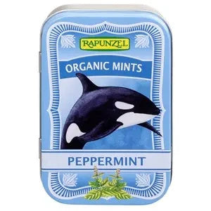 Pastylki mięta pieprzowa 50 g - Rapunzel (EKO)