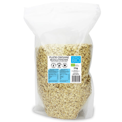 Płatki owsiane bezglutenowe 3 kg  -  Bio Planet (EKO)