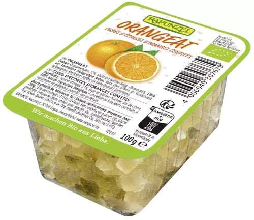 Skórka pomarańczy kandyzowana 100 g - Rapunzel (EKO)