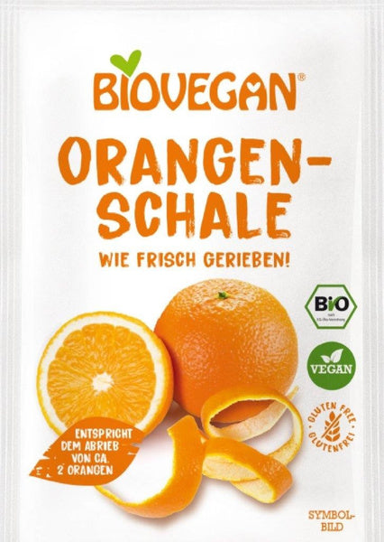 Skórka pomarańczy mix bezglutenowa 9 g - Biovegan (EKO)
