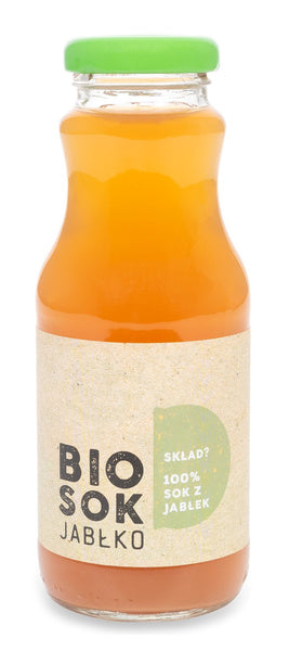 Sok jabłkowy NFC 250 ml - Owocowe Smaki (EKO)