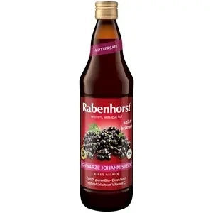 Sok z czarnej porzeczki NFC 750 ml - Rabenhorst (EKO)
