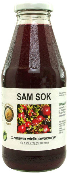 Sok z żurawiny wielkoowocowej NFC 500 ml - Viands