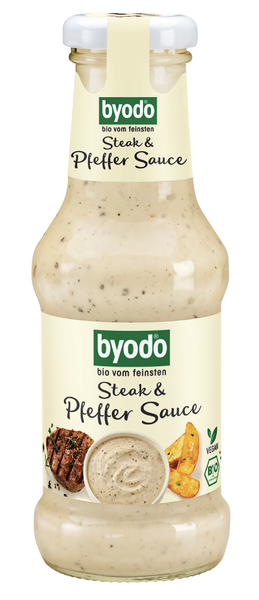 Sos pieprzowy do steków bezglutenowy 250 ml - Byodo (EKO)
